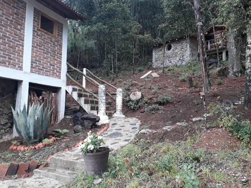Hôtel Cabanas Yoliztli à Zacatlán Extérieur photo